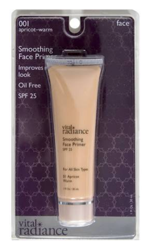Vital Radiance Smoothing Face Primer - Apricot-Warm 001